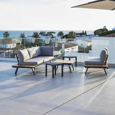 Panoramic N - Rooftop Pool & Sea View & Bbq Lägenhet