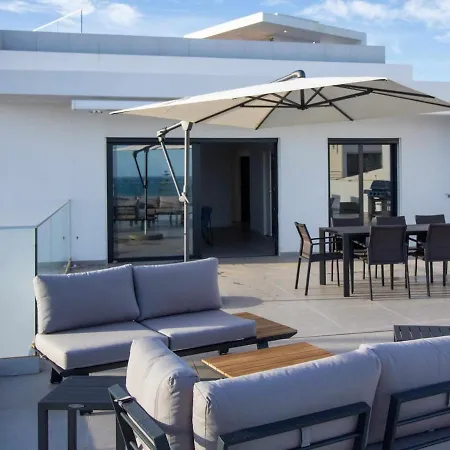Panoramic N - Rooftop Pool & Sea View & Garage & Bbq * Albufeira