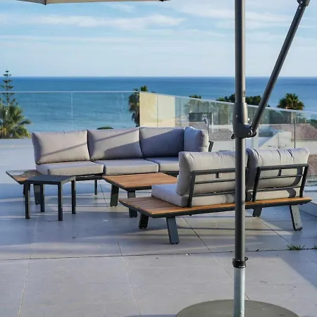 Panoramic N - Rooftop Pool & Sea View & Garage & Bbq Apartment Albufeira
